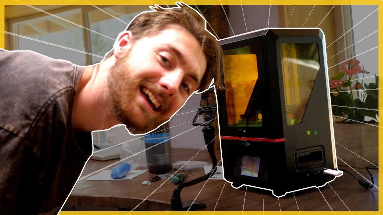 Настройка и тестирование 3D-принтера AnyCubic Photon Resin!