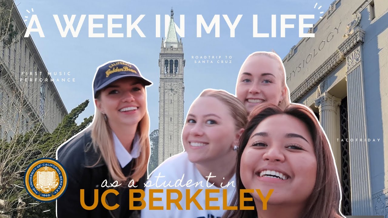 a week in my life as a norwegian exchange student at UC Berkeley 🤓