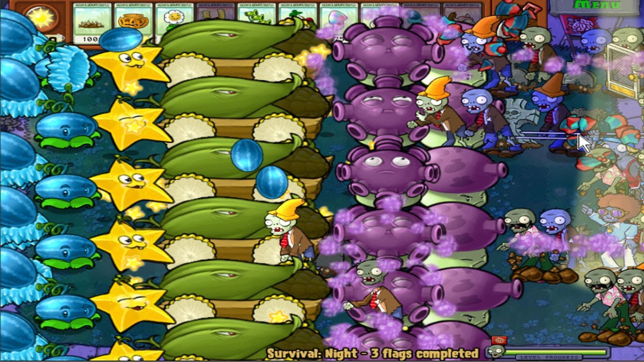 Plants Vs Zombies Mod Menu - All Plants Vs All Zombie #3