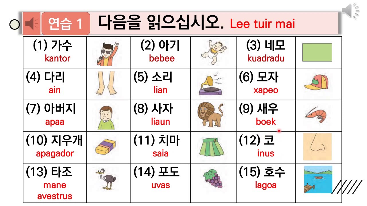 #EPS-TOPIK 동티모르 한국어 LIAN KOREA Lee ho Rona #한글 기본자음 연습 PRATIKA KONSONANTE BAIBAIN BAZIKU #Agnes