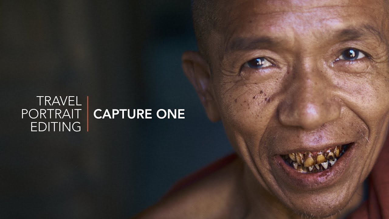Travel portrait editing in Capture One
