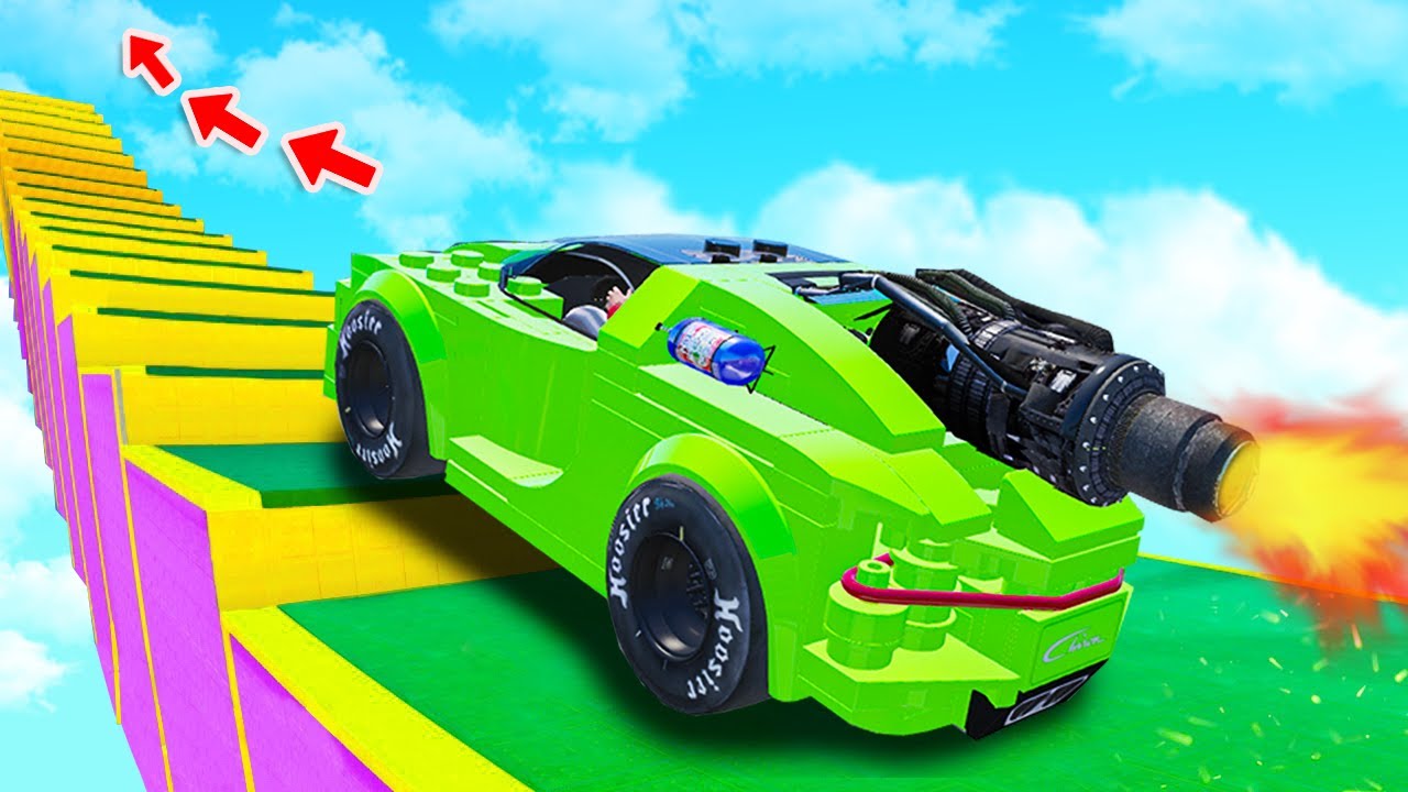ROCKET BUGATTI schafft die TREPPE in GTA 5!?
