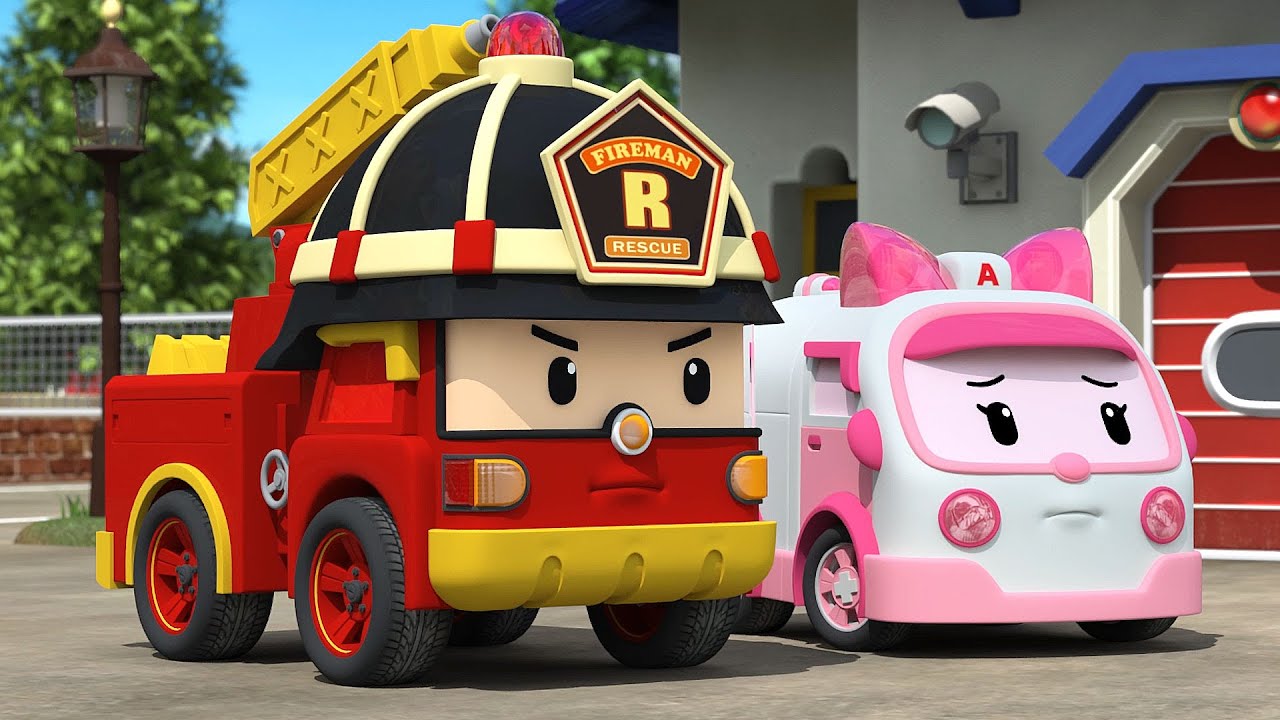 Ne te Cache Pas en Cas D'incendie | Classe de S&eacute;curit&eacute; Avec Robocar POLI | Robocar POLI t&eacute;l&eacute;