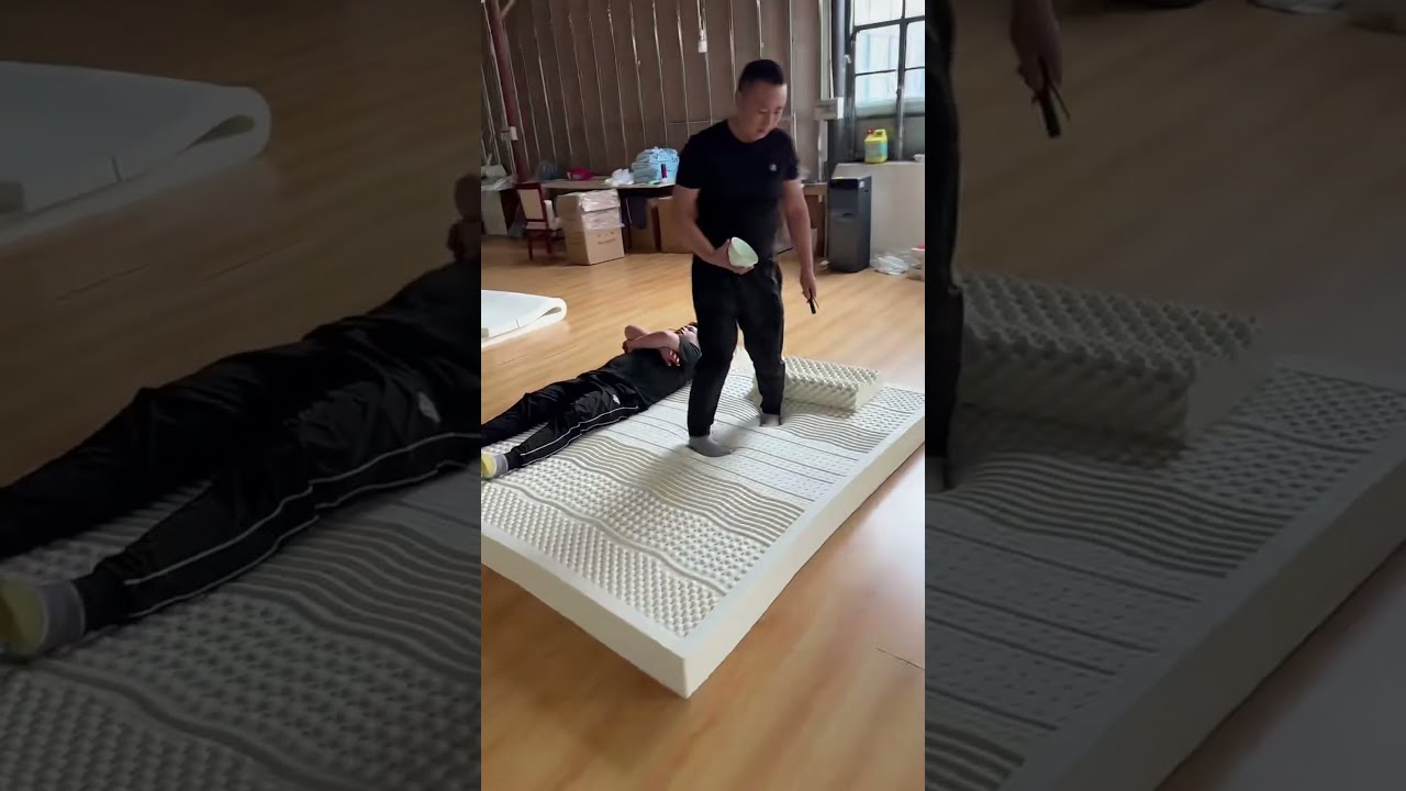 How to improve sleep posture naturally. ( # 2300 ) ✅ 4-Layer Japanese Style Natural Latex Mattress