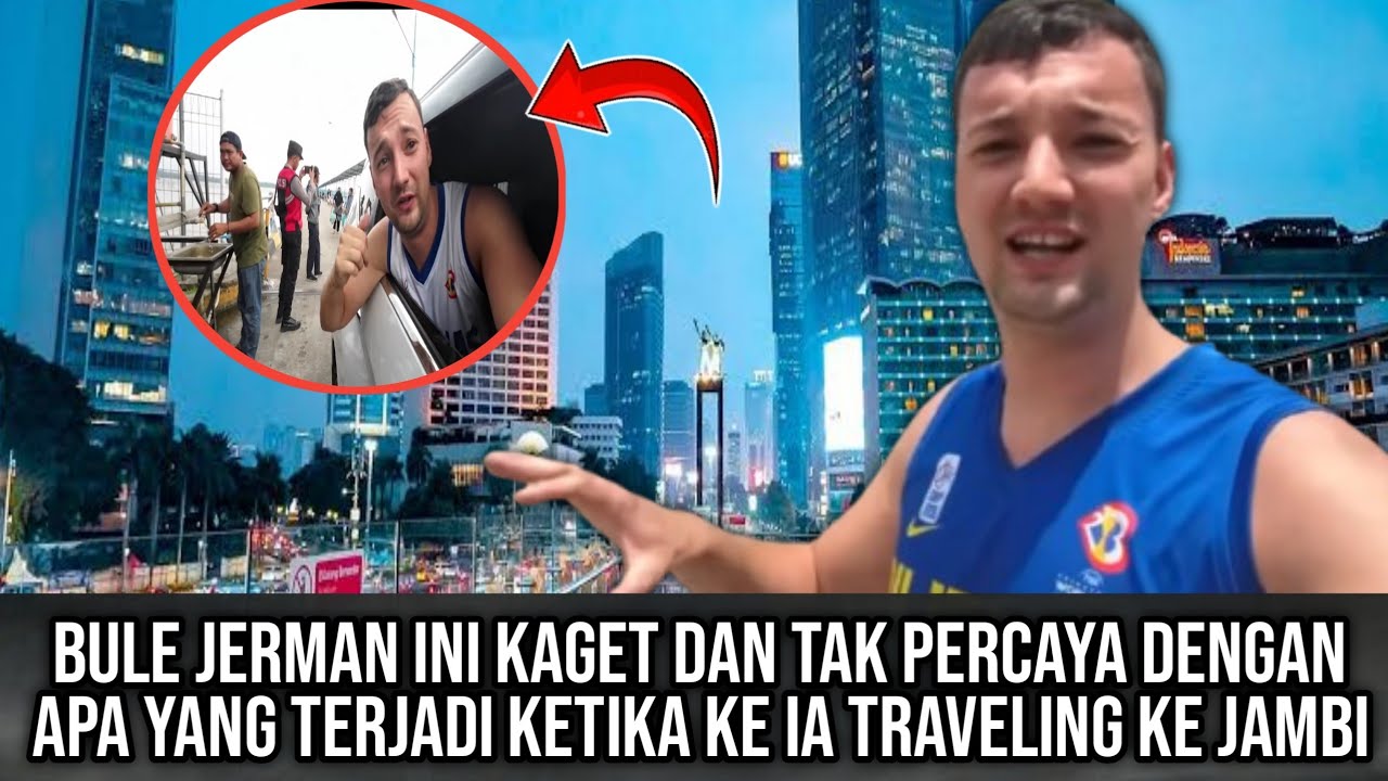 Bule Jerman Ini Kaget! “Ini Cuma Terjadi di Indonesia