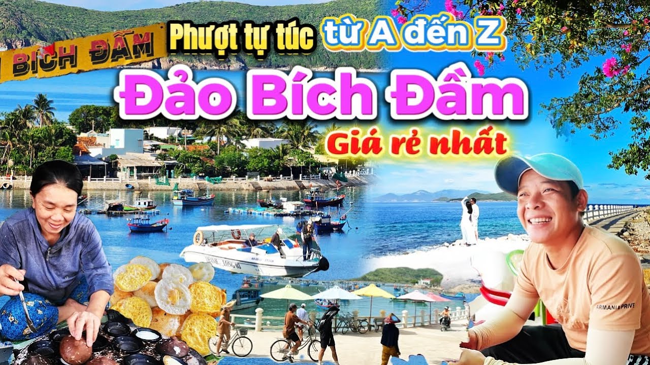 927. Lần đầu đi tàu ra làng chài đảo Bích Đầm Nha Trang cùng người địa phương nấu ăn món ngon và rẻ