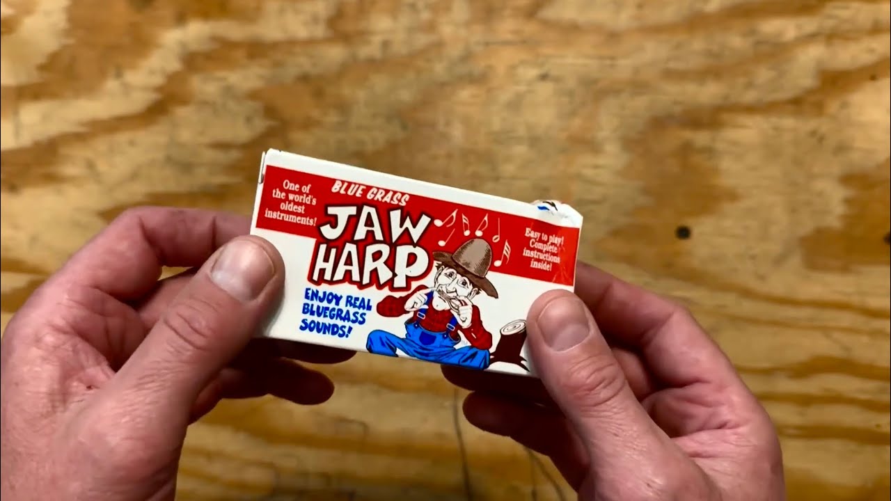 Toy Bluegrass Jaw Harp Unboxing and Review