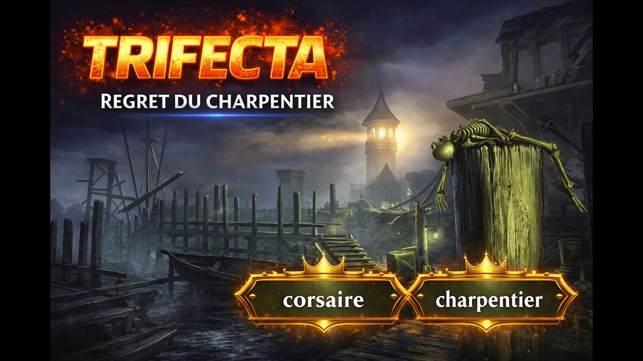 Trifecta regret du charpentier-carpenter's regret - 