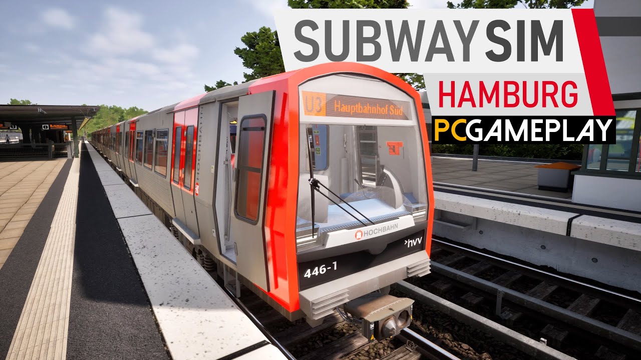 SubwaySim Hamburg Gameplay (PC)