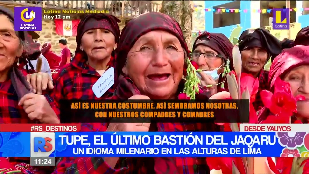 🔴 #ReporteSemanal | Tupe, el &uacute;ltimo basti&oacute;n del Jaqaru, un idioma milenario en las alturas de Lima.