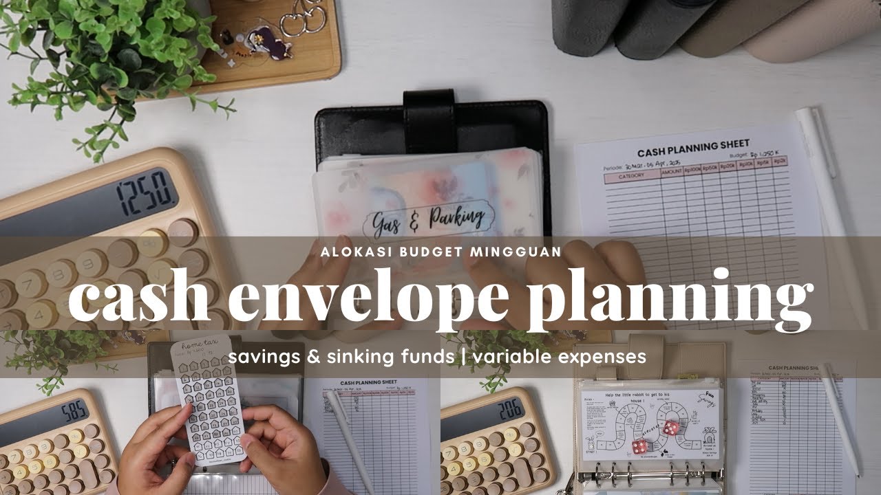 Budget & Save April Week 1 | Mengatur Keuangan Operasional Mingguan | Savings & Sinking Funds