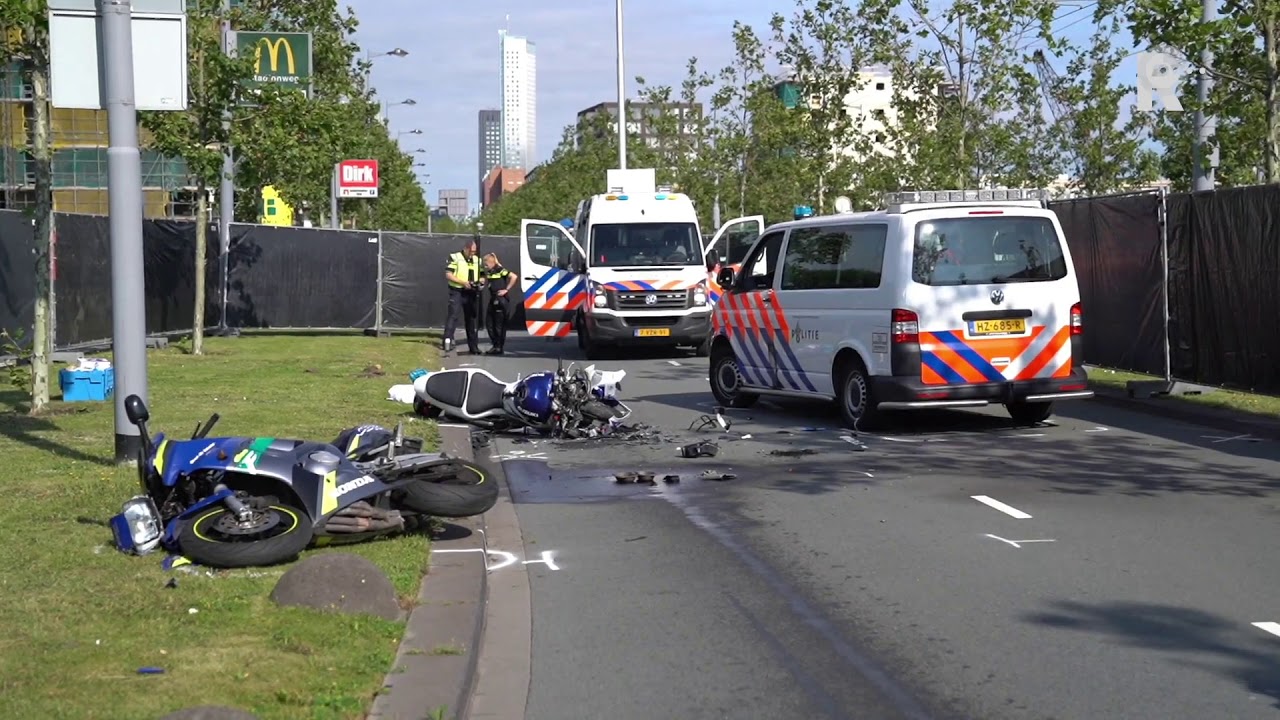 Motorrijder overlijdt na achtervolging politie. Beeld: Video Duivestein