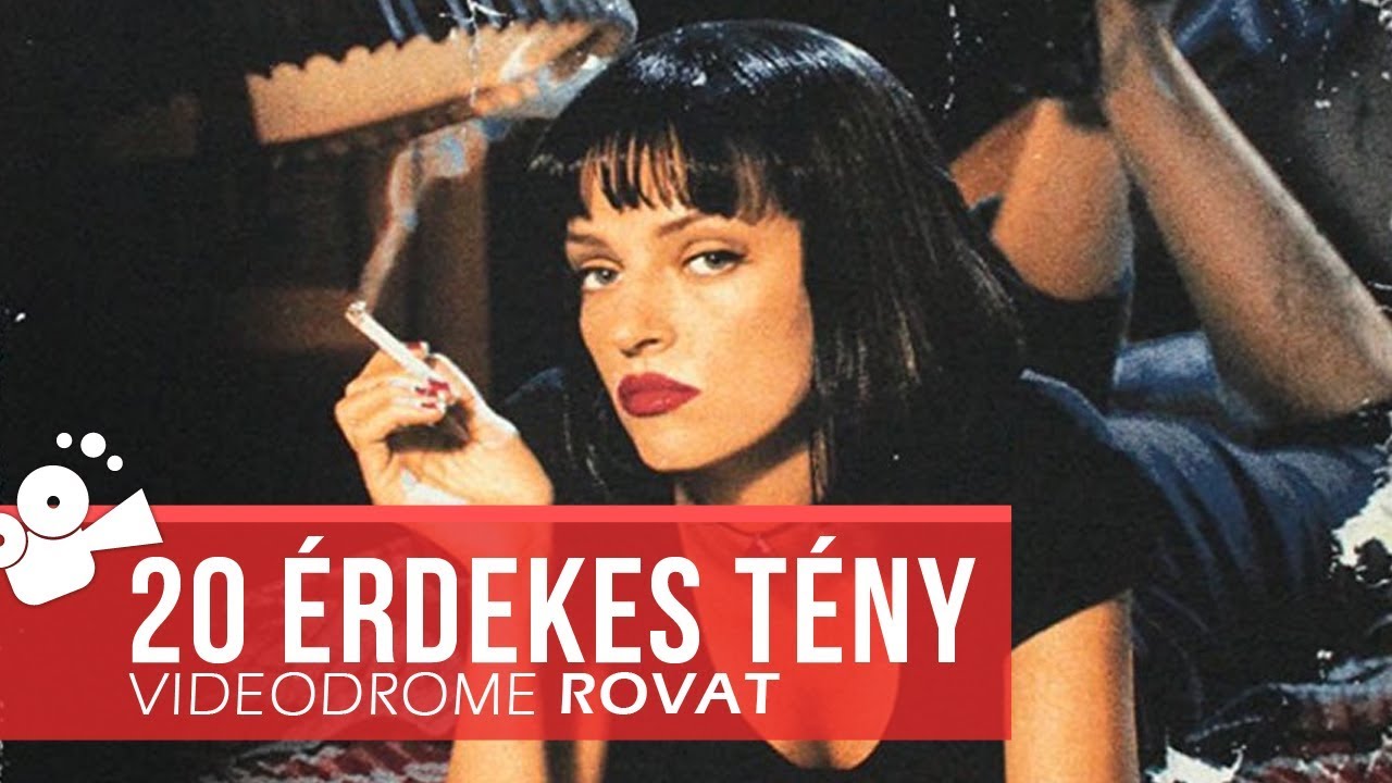 Quentin Tarantino - Ponyvaregény - 20 érdekes tény