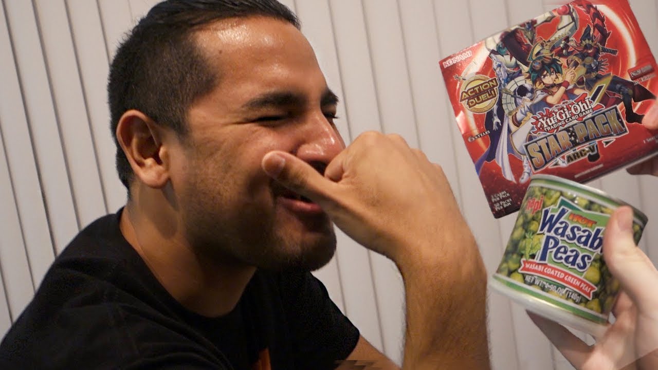 [Nogla Reupload] Lui Calibre vs Daithi De Nogla - Yugioh Arc V Hot Wasabi Peas Challenge!
