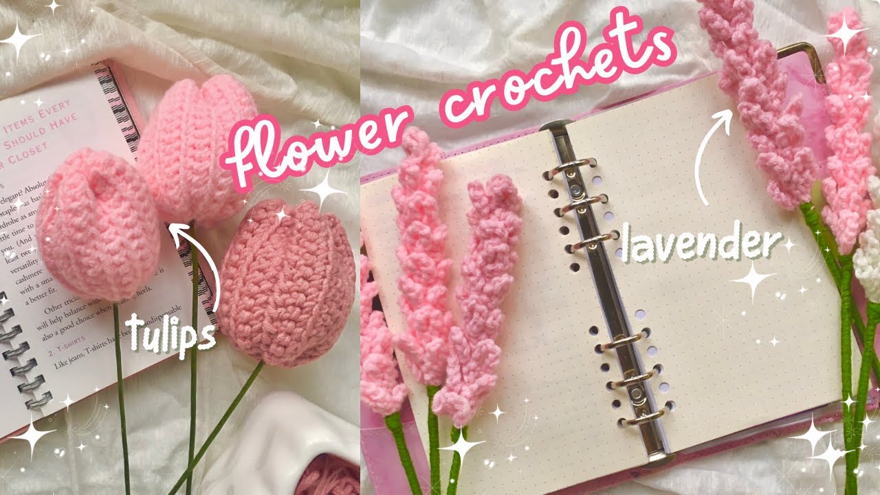 how to crochet a tulip flower | No Sewing Needed
