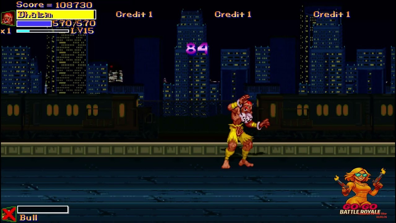 Dhalsim Sweeps Left to Die Mode in Final Fight LNS Ultimate (OpenBoR) – Napalm Hack 1.1