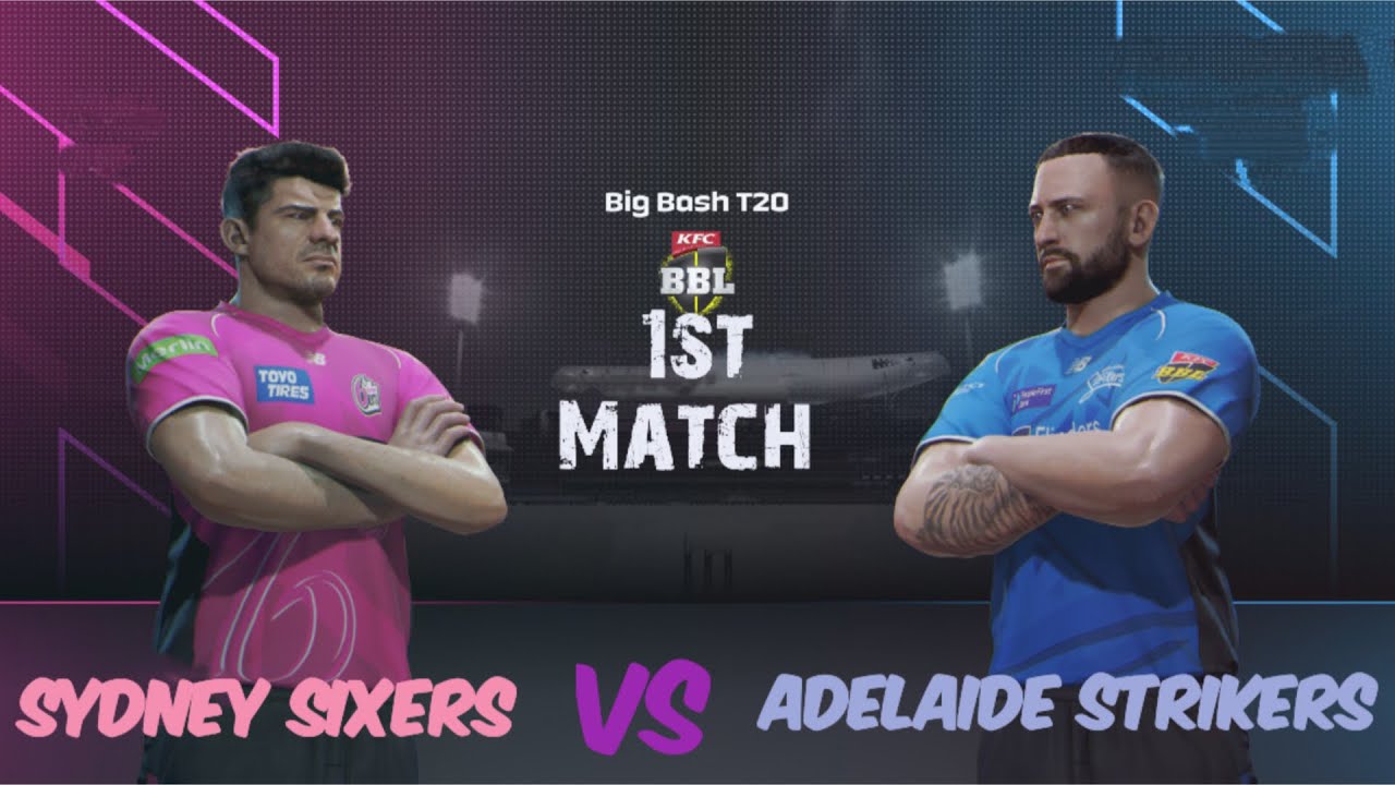 Cricket 26 | Sydney Sixers vs Adelaide Strikers | BBL Match 🔥 Cricket 26 Gameplay