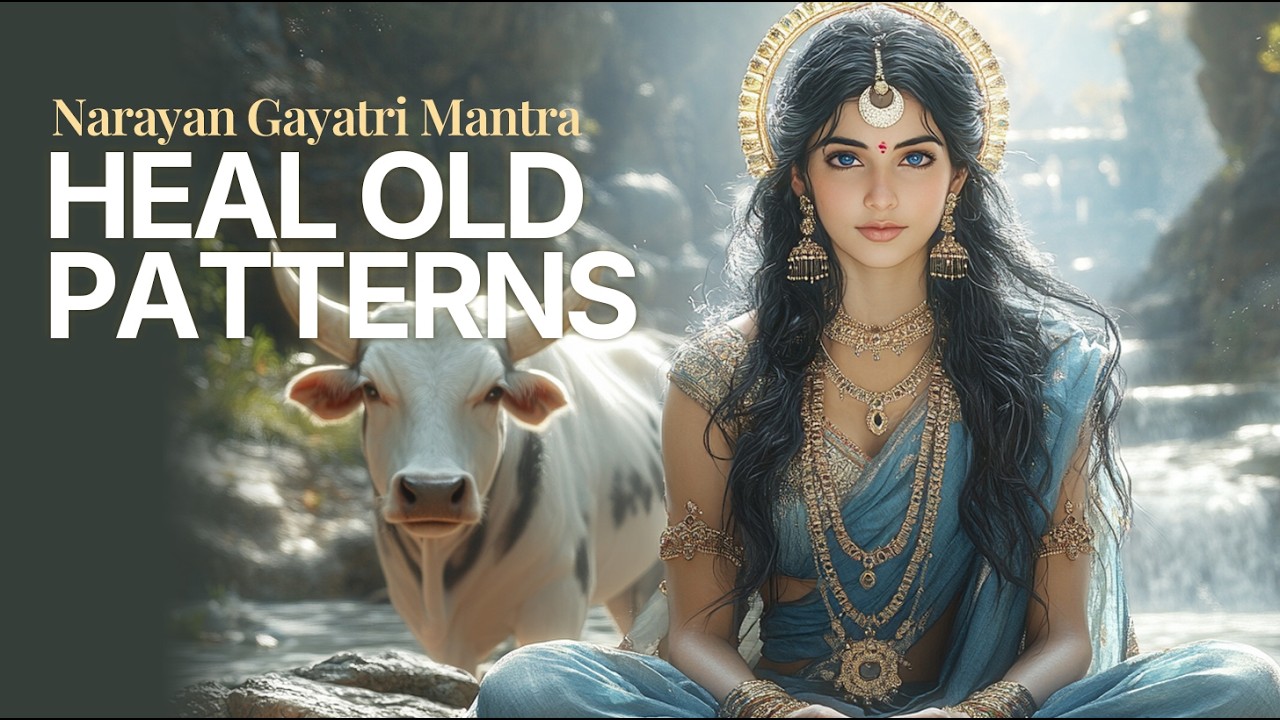 ☀️𝟏𝟎𝟖 𝐓𝐈𝐌𝐄𝐒  Lost & Seeking Light? Let This Mantra Guide You | Narayan Gayatri Mantra