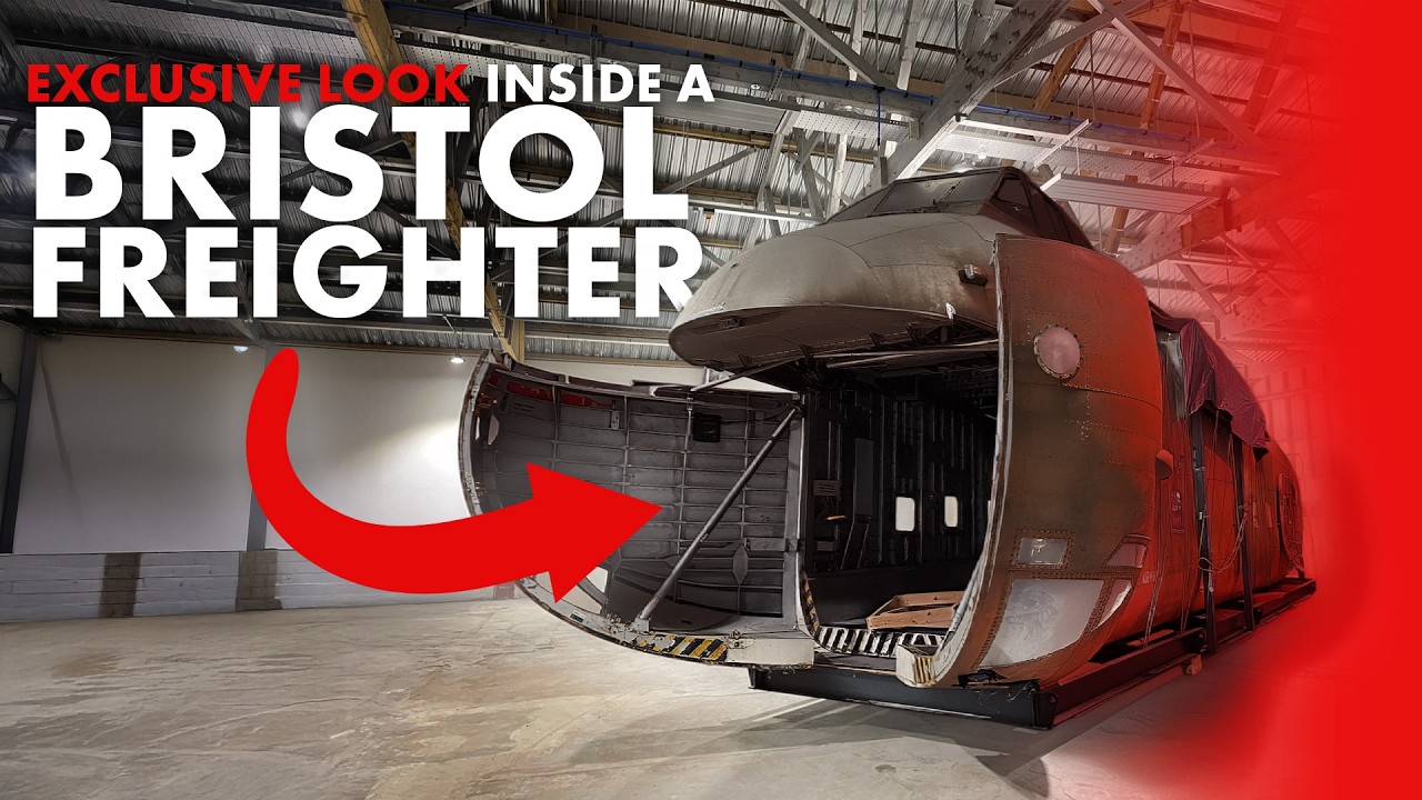 Exclusive Look Inside a Bristol Freighter | Airfix
