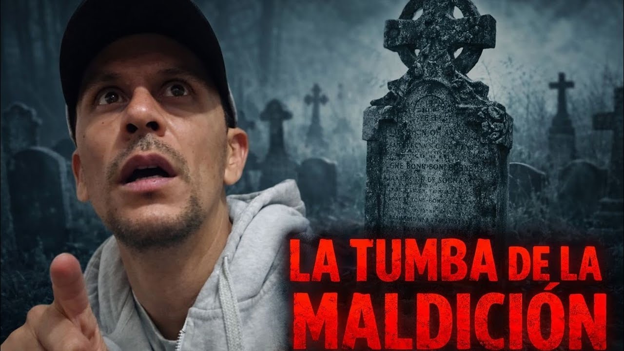En está tumba hay una mąldīcīon 🧟