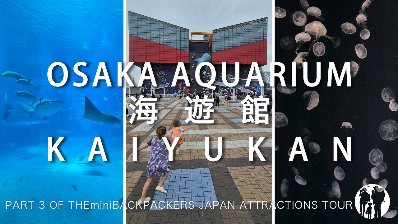 Osaka Aquarium Kaiyukan with Kids | Whale Sharks, Fishes, Penguins & More! | Japan Attractions Ep. 3