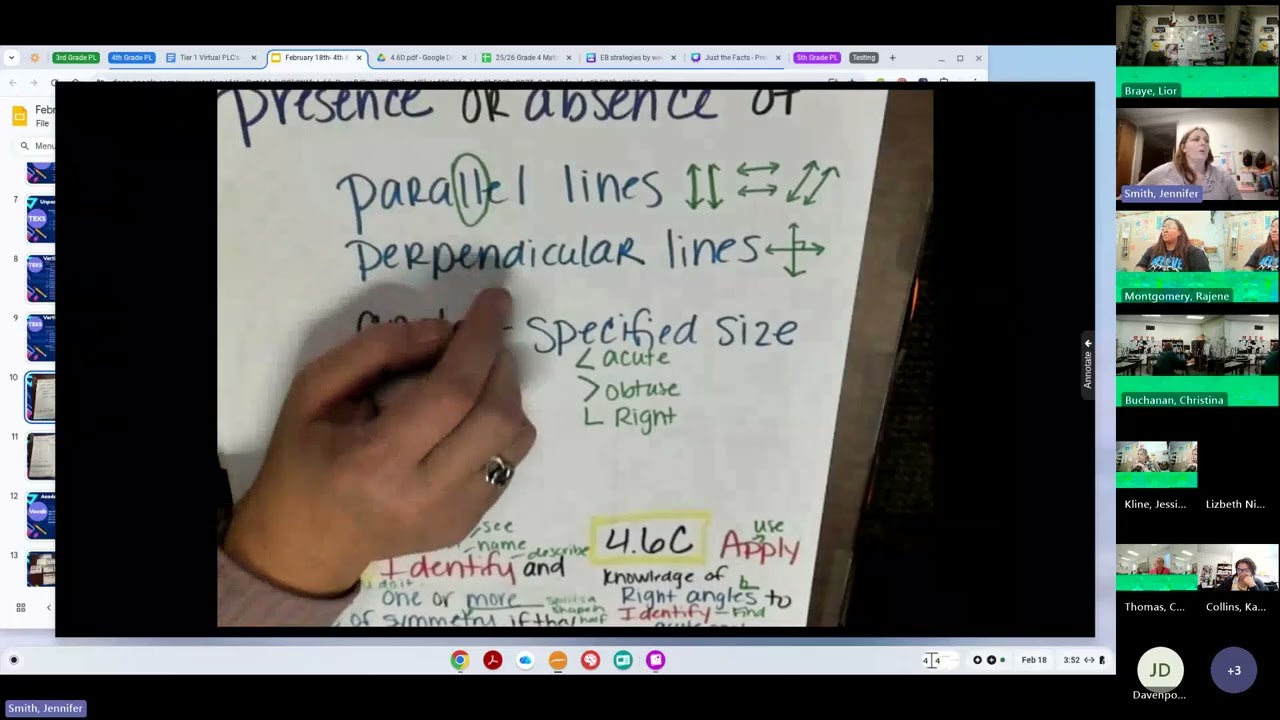 4th Grade Virtual PLC 20260218 154543 Meeting Recording