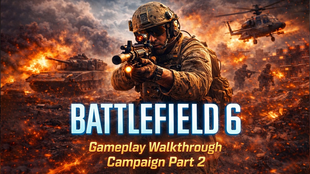 Battlefield 6 Gameplay Walkthrough 2 #Battlefield6 #Battlefield6Walkthrough #BattlefieldGame #gaming