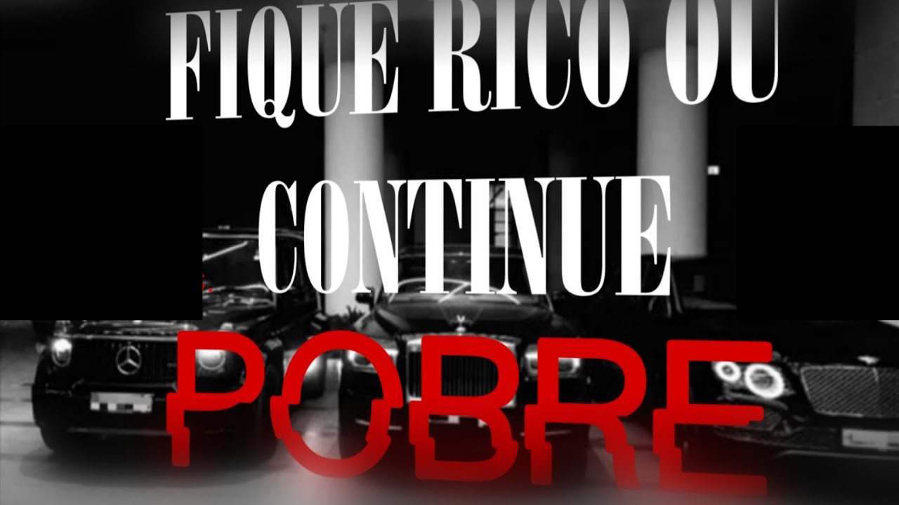 Fiquei RICO ou continue POBRE!