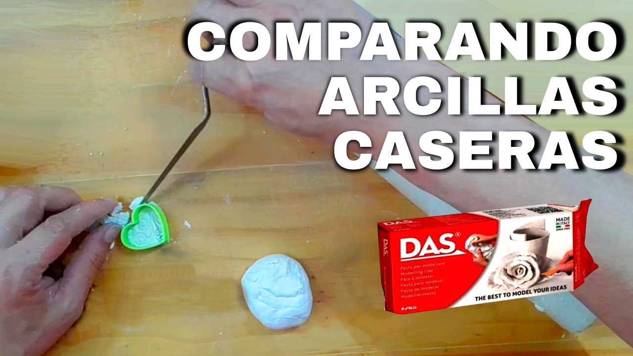 🌿 COMPARO RECETAS DE ARCILLA SIN HORNO 