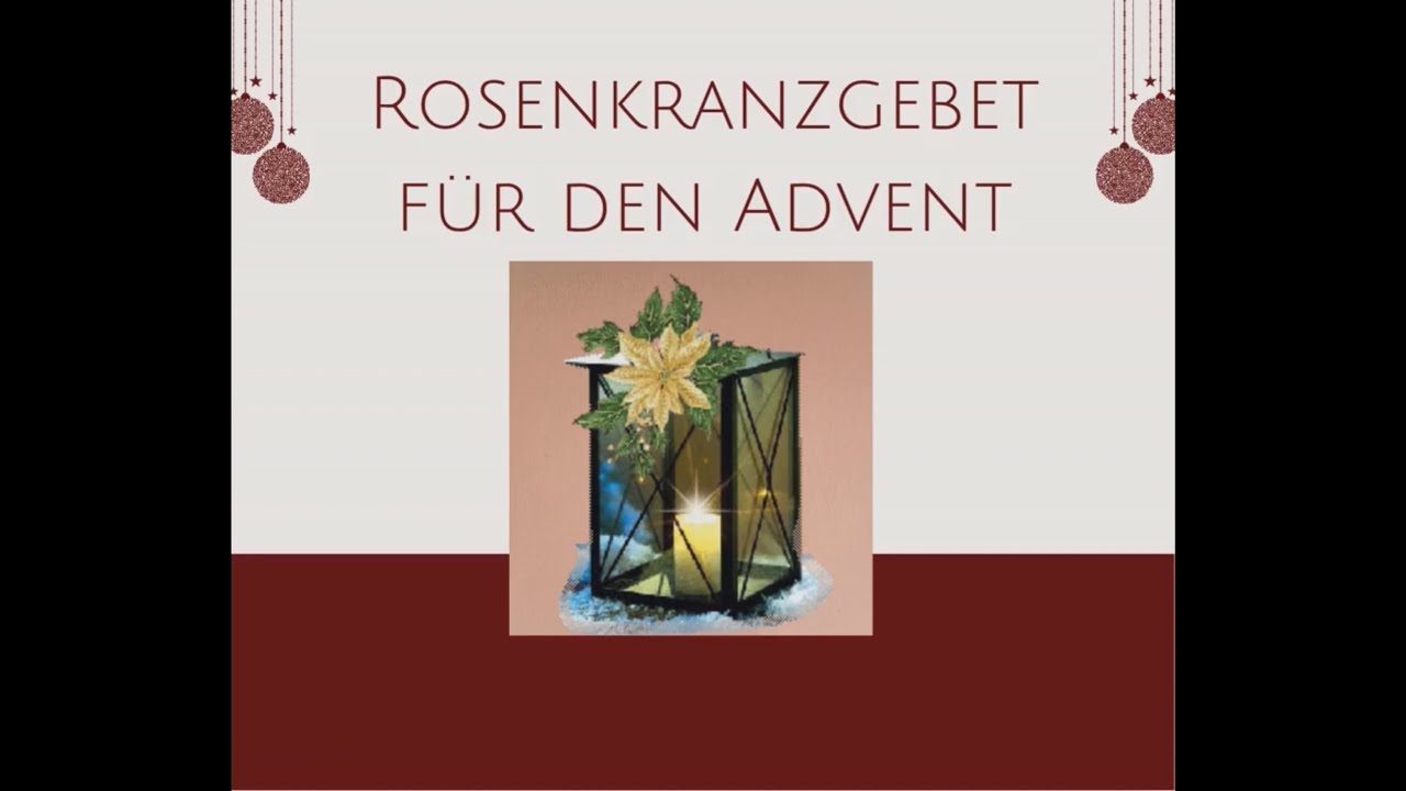 Advent -   Rosenkranz