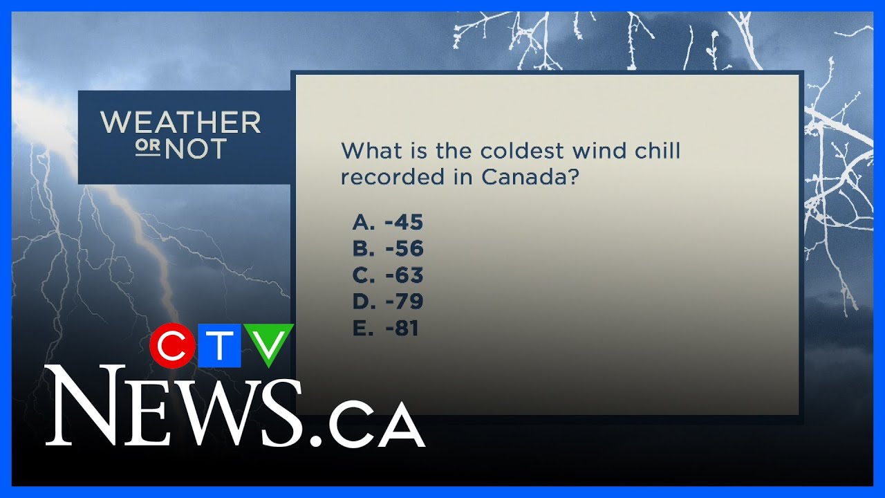What was the coldest wind chill ever recorded in Canada? | Weather or Not