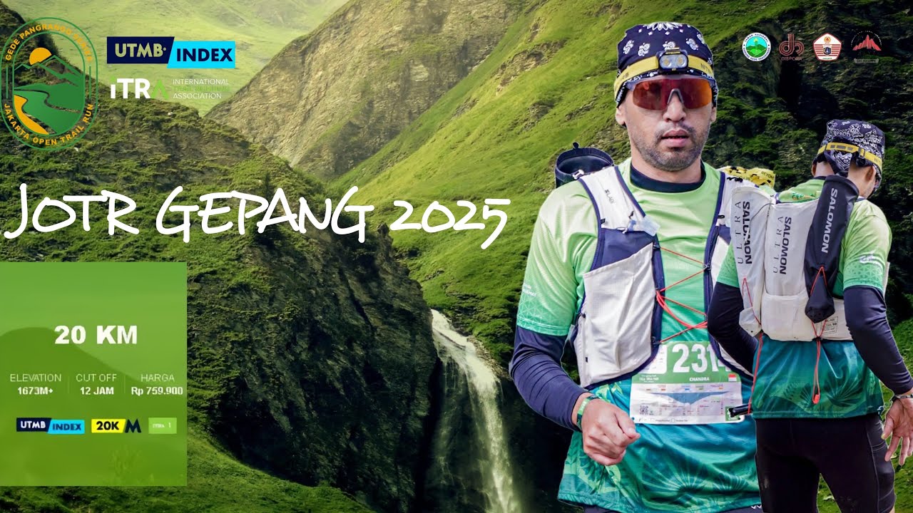 Virgin 20k JOTR GEPANG Latihan Mental #trailrun #finishstrong #jotrgepang #gununggede #fypシ 
