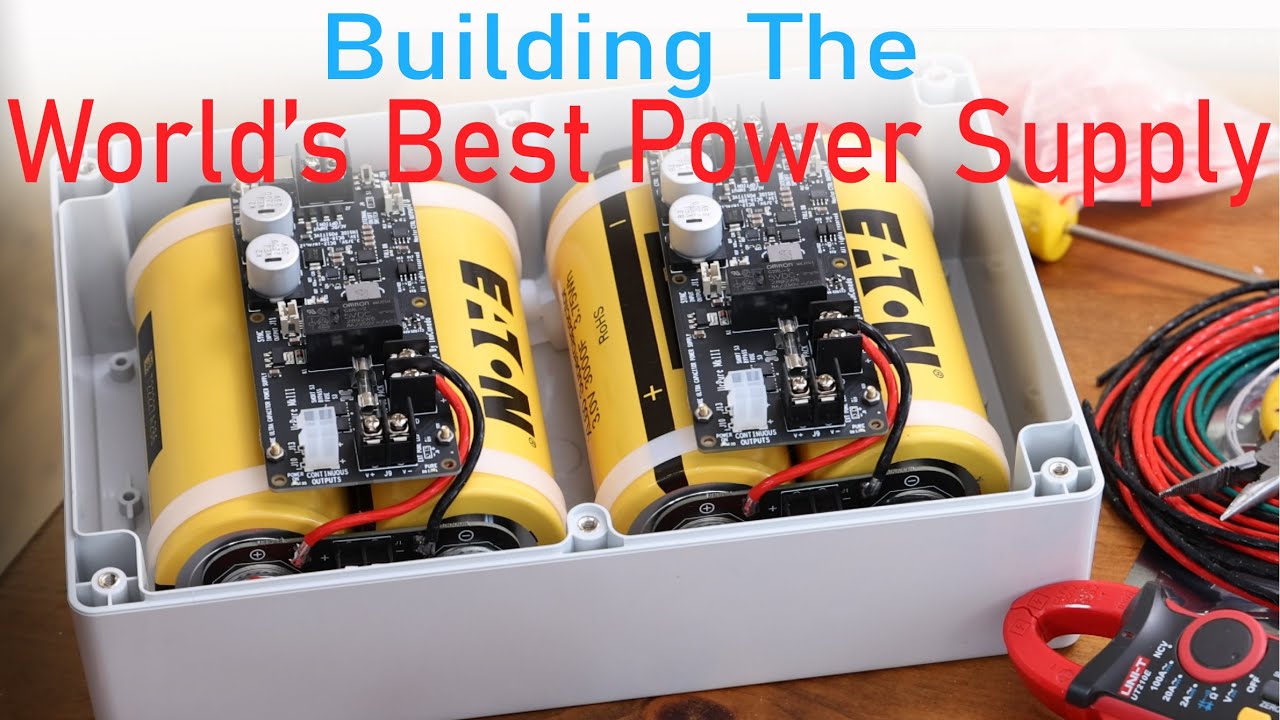 World's Best Power Supply  UcPure  by Ian Canada +5v 0 -5V Detailed Build