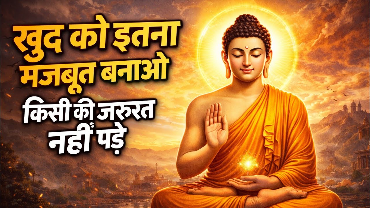 “No One Is Coming — Build Yourself” #buddhvaani #dailymotivation #hindimotivation #innerstrength