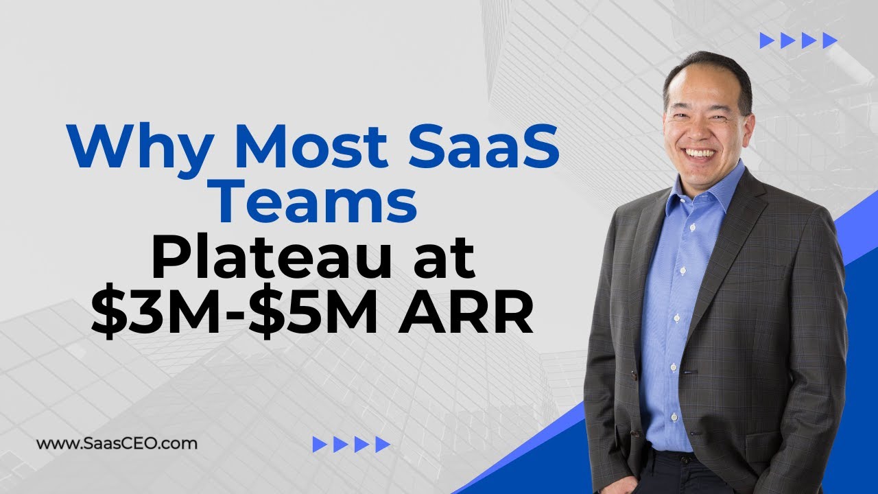 Why Most SaaS Teams Plateau at $3M-$5M ARR