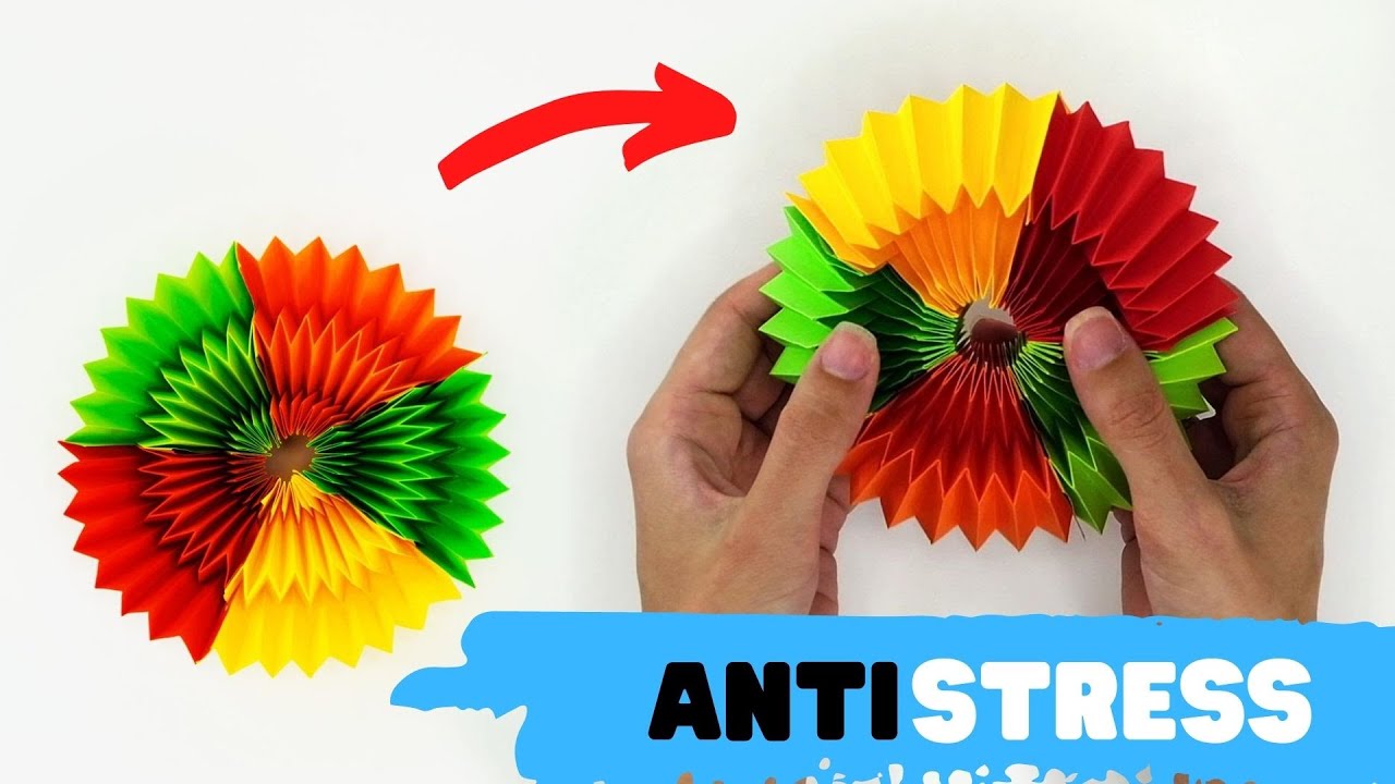 Как сделать игрушку антистресс из бумаги