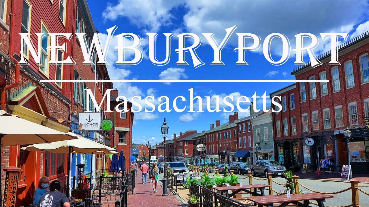 4K Newburyport, Massachusetts - Dji Mini 2 in 4K.