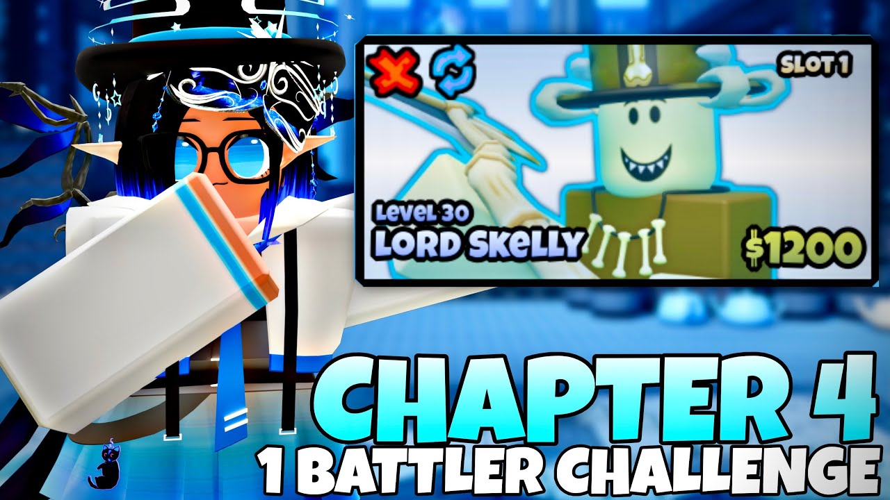 THE ONE BATTLER CHALLENGE IS GETTING TOO HARD! | Roblox | [The Battle Bricks: Chapter 4 One Battler]