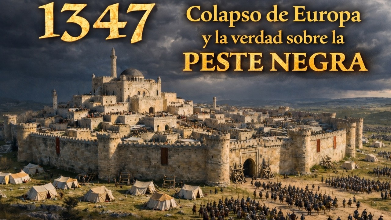 1347: La Verdadera Historia de la Peste Negra y el Colapso de Europa (AI reconstruction)