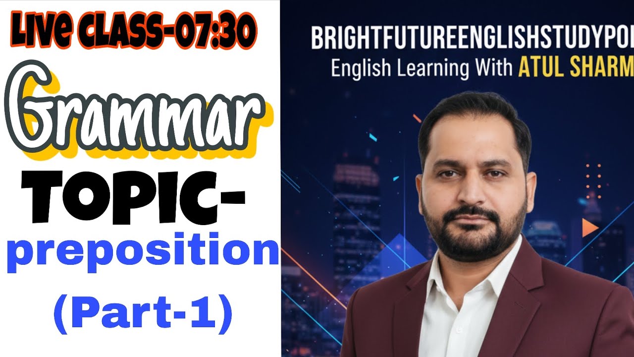 Class 10th topic-preposition (Part-1)