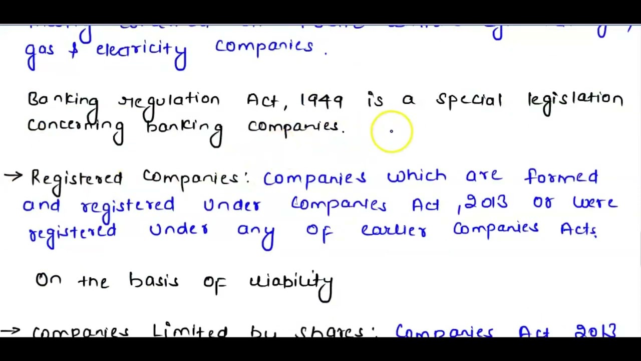 Companies Act, 2013 ||Types of Companies||On the basis of Incorporation, On the Basis of Liability||