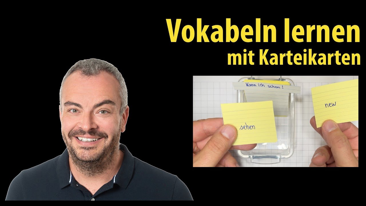 Vokabeln lernen - schnell und dauerhaft mit Karteikarten |&nbsp;Lehrerschmidt