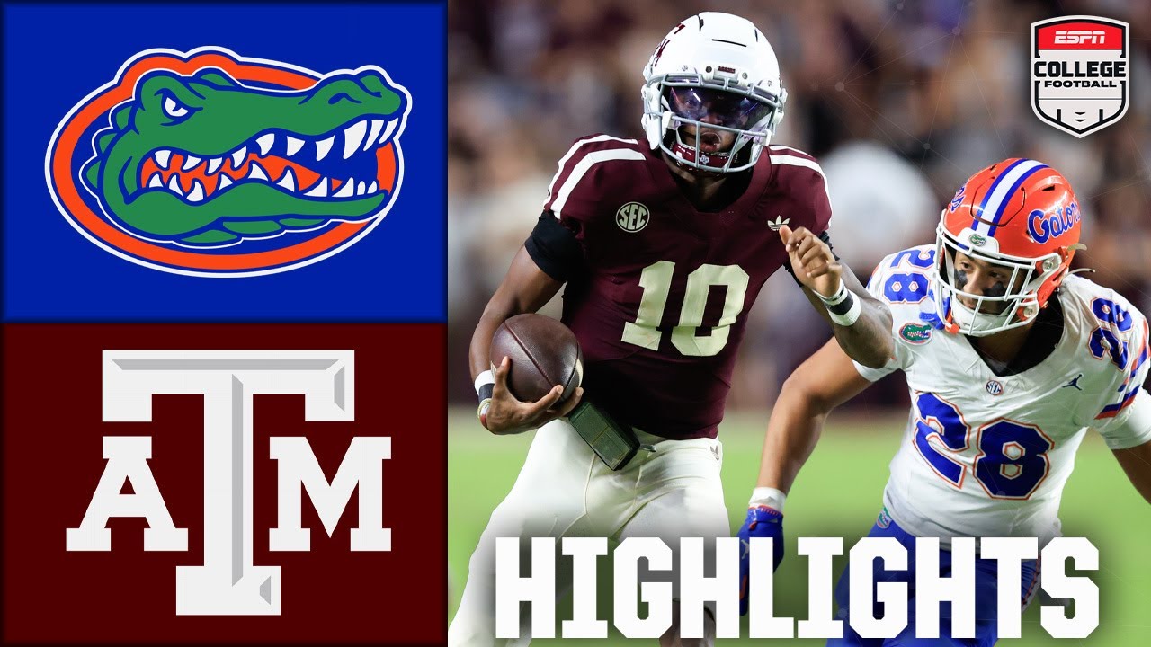 «Флорида Гэйторс» против «Техас A&M Эджис» | Полные обзоры матча | ESPN College Football