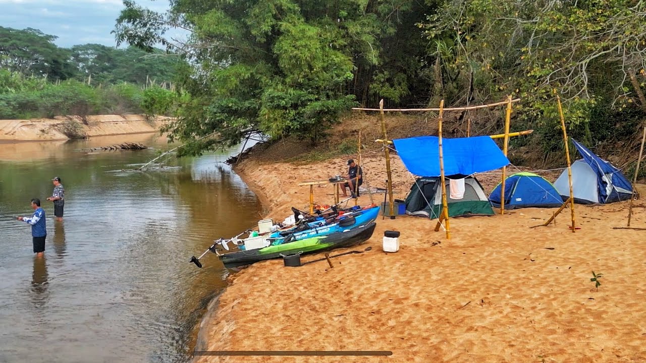 SURREAL, 72 Horas no RIO TEMIDO POR PESCADORES, ACAMPAMENTO Brutal, pescaria