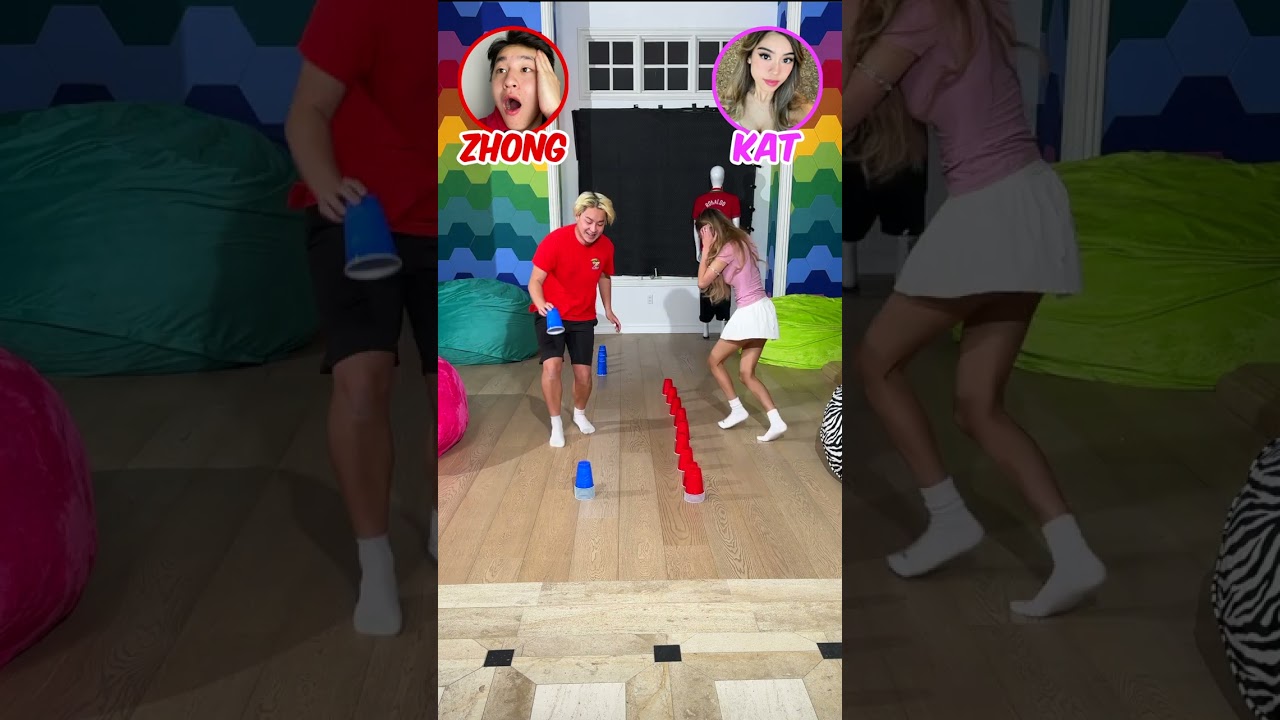 Чжун Vs Kat Cup Race Challenge!