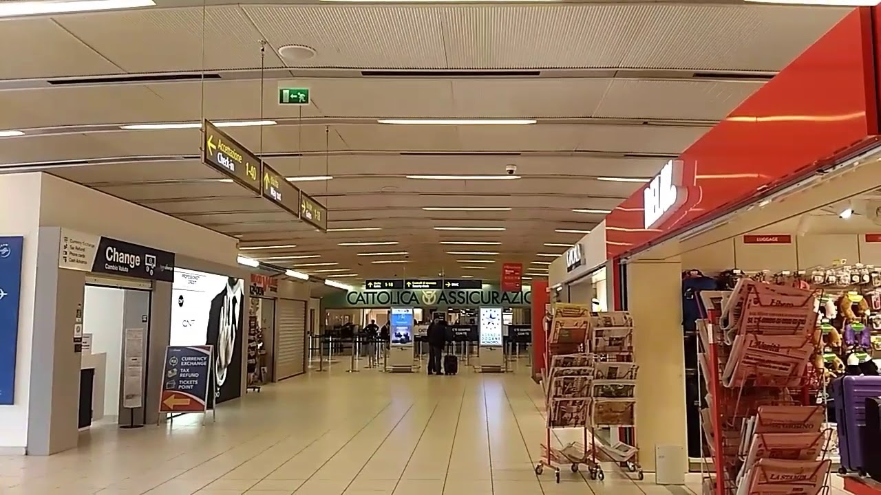 Inside the Airport of Verona | Aeroporto di Verona by AK Travelling