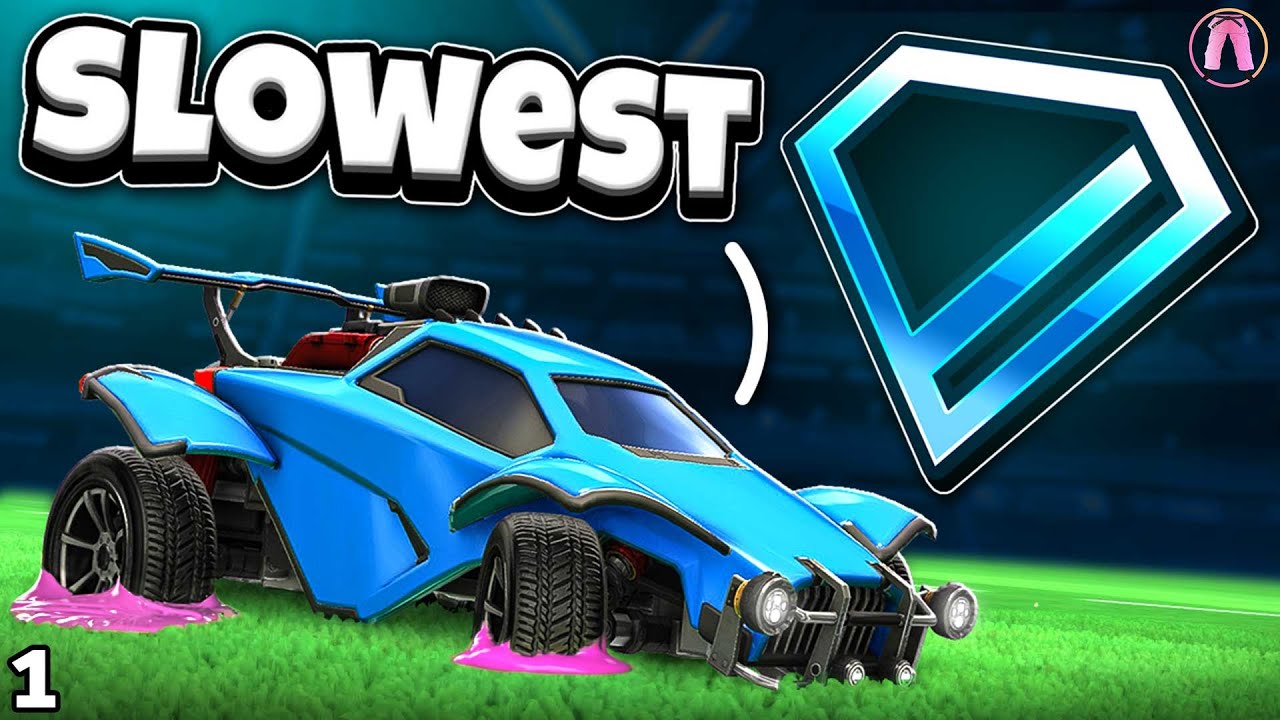 ROAD TO GC 2v2 AS SLOWEST PLAYER: Master 2v2 Rocket League Without Being Fast - BEST Strategy!