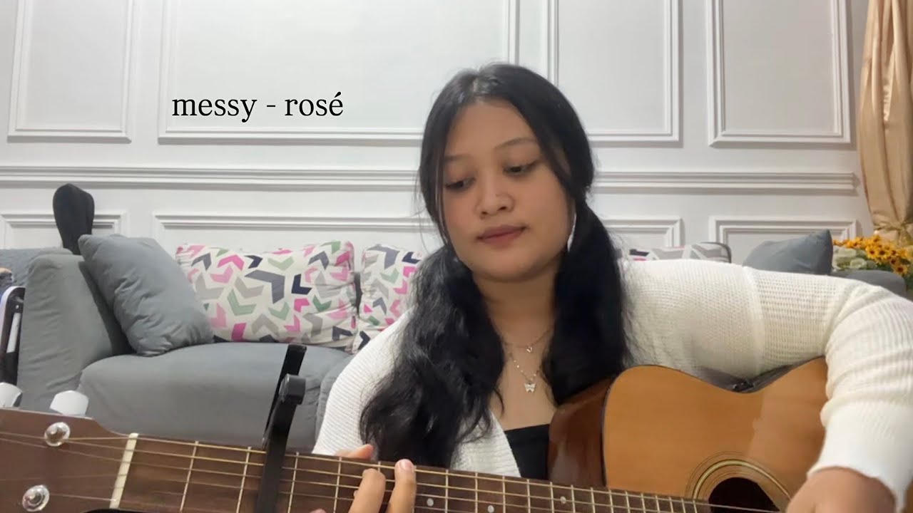 messy - rosé | ran cover