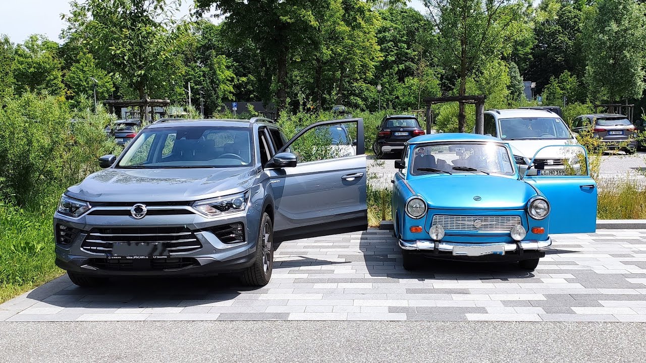 S trabantem na cestách  - Západní Evropa, Etapa 1 Zahraničí