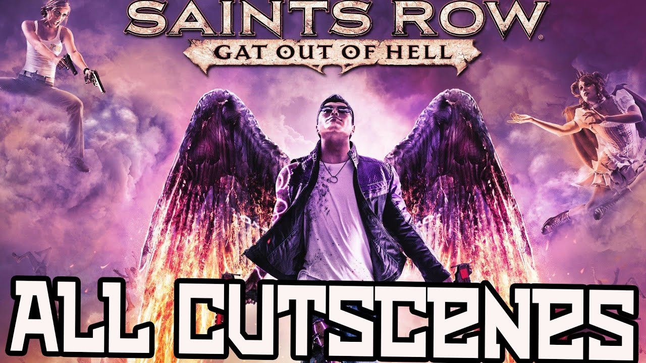 Saint's Row Gat Out of Hell Cutscene Movie All Cutscenes Game Movie